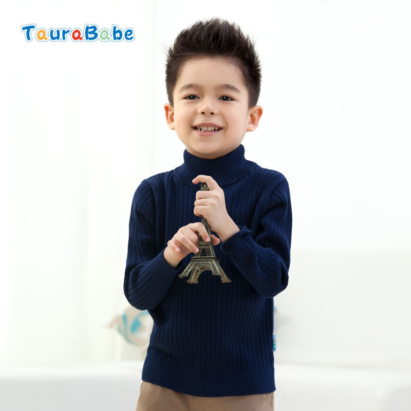 25元包邮 TauraBabe <em>儿童高领毛衣</em> <em>天猫</em>_aboy