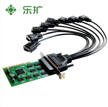原装正品乐扩PCI转8口串口卡RS232工控卡 9针COM卡扩展卡 WIN10|msdalam kategori Aksesori Digital 3C, pasaran komponen elektronik, Komponen komputer/Parts, aksesori papan - dari Buy2taobao.com untuk memberikan perkhidmatan ejen Taobao profesional membeli