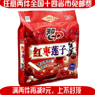  [江浙沪皖包邮]智力藕粉系列红枣莲子羹加钙健康营养早餐食品600G