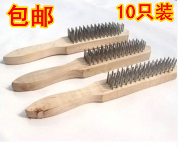 大号 木柄钢丝刷子 除锈刷 清洁刷 去锈刷 刮鱼鳞刷 板刷 硬粗丝|ruв категории оборудование/инструменты, ручной инструмент, Другие ручные инструменты, стальной кисть - от Buy2taobao.com для оказания профессиональной услуги покупки агента Taobao