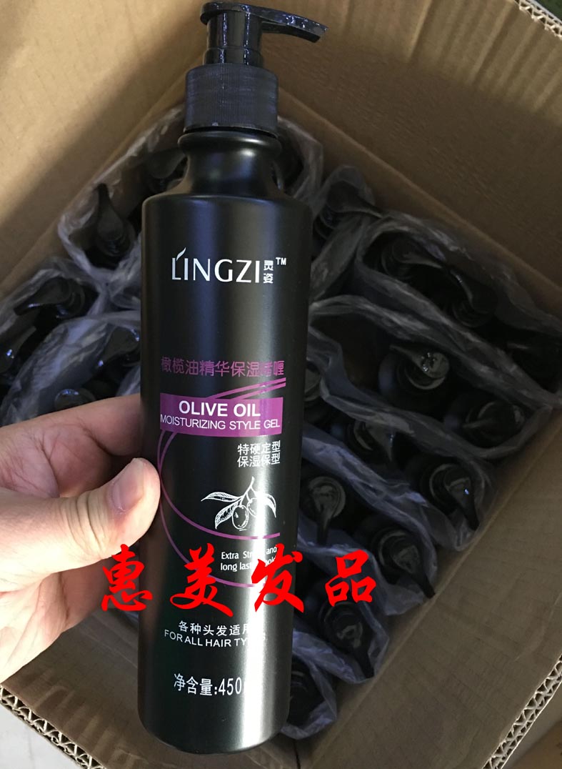实拍包邮 俊丰日化国货 灵姿橄榄油精华保湿啫喱水450ml 保湿定型在类目 洗护清洁剂/卫生巾/纸/香薰, 洗发沐浴/个人清洁, 头发清洁/护理/造型, 摩丝/啫喱/头发造型中 - 来自Buy2taobao.com提供专业的淘宝代购服务