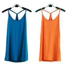 2013 spring new female worker vest Slim Modal Camisole Y-word word vest and long sections