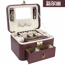 New Erli European princess jewelry box jewelry box jewelry boxes Korean Cosmetic necklace storage box