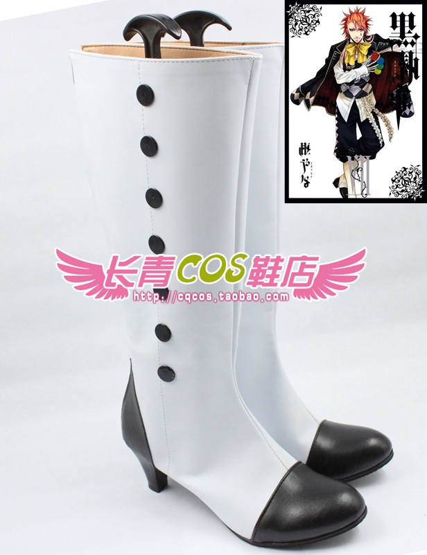黑执事 马戏团 团长夏尔cosplay鞋1864在类目 模玩/动漫/周边/cos/桌游, Cosplay服饰/道具/服务, COSPLAY配件/道具/人偶服中 - 来自Buy2taobao.com提供专业的淘宝代购服务