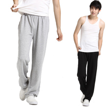 未都 春夏不起球休闲运动裤 男 纯棉男士运动长裤 薄款运动服卫裤