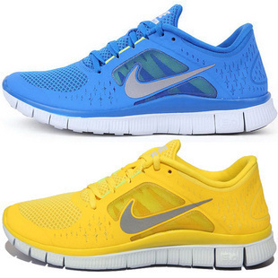  新款专柜正品 耐克男鞋赤足5.0跑步鞋 女鞋nike free情侣运动单鞋