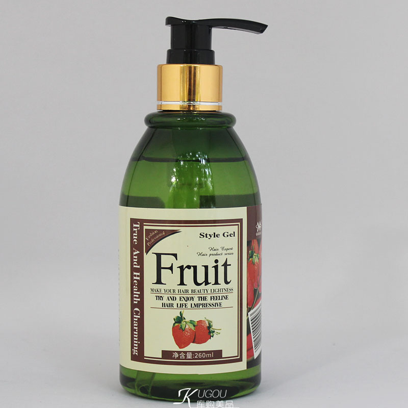 草莓特硬高弹保湿定型啫喱膏 啫喱水 260ML|msdalam kategori Penjagaan rambut/rambut palsu, Hair Styling - dari Buy2taobao.com untuk memberikan perkhidmatan ejen Taobao profesional membeli