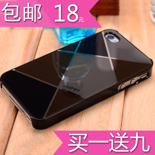  正品iphone4s手机壳 苹果4代手机套 外壳保护壳情侣潮男女配件5色
