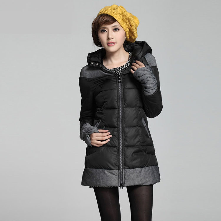 <em>雅鹿羽绒服女款正品</em> 韩版修身羽绒棉服女装外