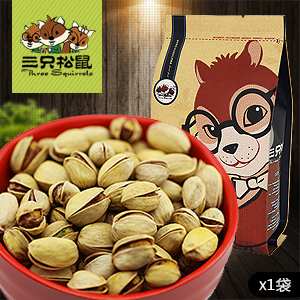  【三只松鼠_开心果】零食坚果特产无漂白新货美国原味225g CA1