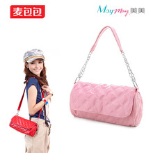 The wheat bags genuine United States and the United States new handbag candy car line Lingge shoulder bag / Messenger bag special bag