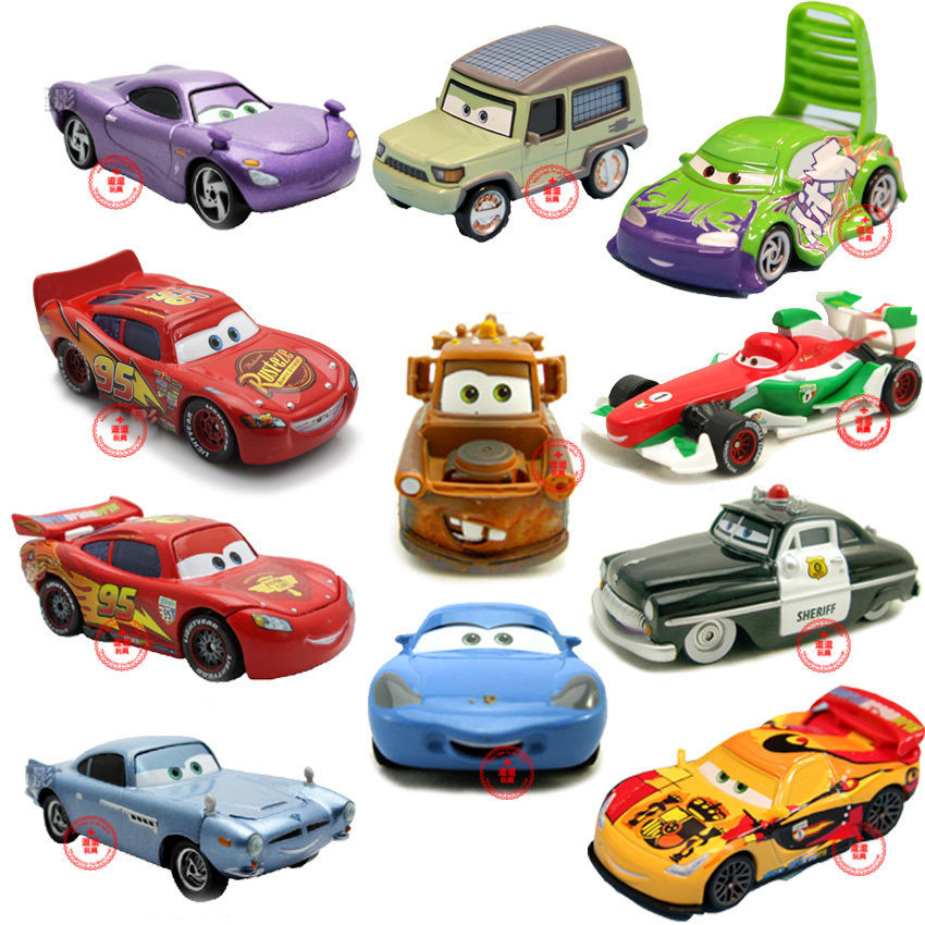 Full hundred 包邮 genuine Mattel CARS McQueen chick maikefei Wang to play Holly