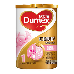  Dumex/多美滋优阶贝护1段婴儿配方奶粉1千克/听