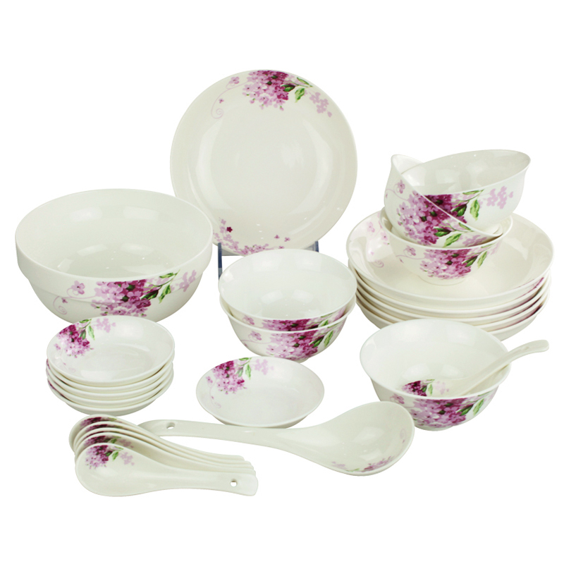 潮州2013花卉6人釉上彩餐具瓷器套装 餐饮用具 厨房 中式 新品 潮州2013花卉6人釉上彩餐具瓷器套装 餐饮用具 厨房 中式 新品