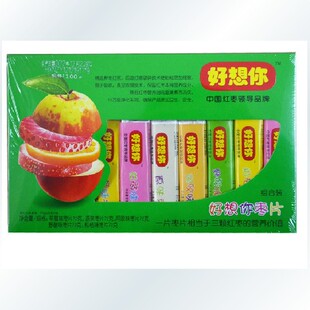  好想你红枣 好想你枣片 好想你混合口味装枣片 100片 360克