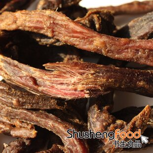  [书生] 内蒙古风干牛肉干200g(214) 牧人自产纯天然 内蒙古特产