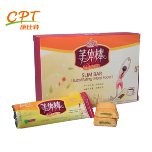  康比特 代餐棒 代餐饼干 芊体棒35g*10支　膳食纤维 营养饱腹代餐