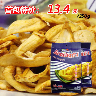  越南德诚皇冠AK菠萝蜜果干250g 买十包邮