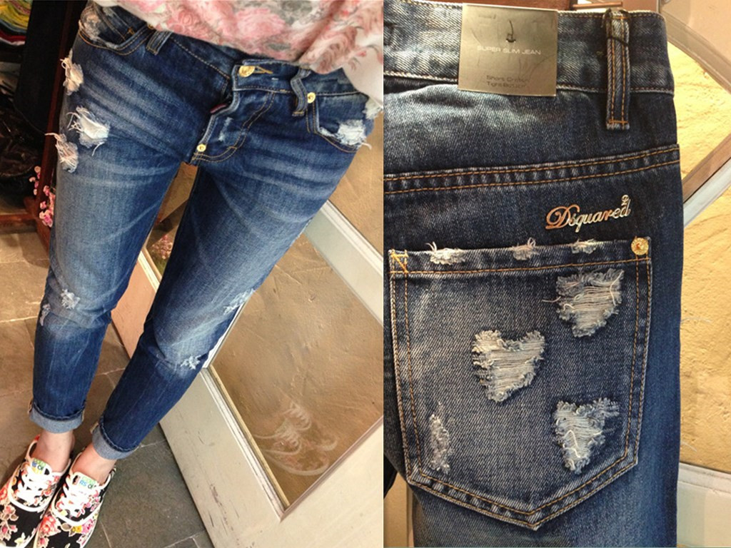 Джинсы Dsquared Женские Доставка