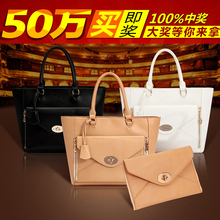 2013 new big bag Europe and America tide leather handbags genuine special leather bag portable shoulder Messenger