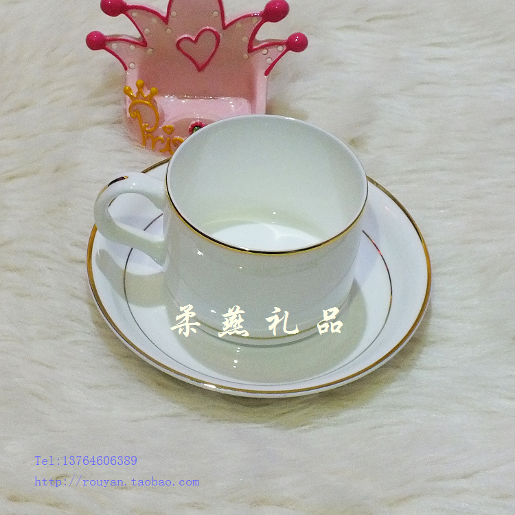 C543正品唐山海格雷歌骨瓷咖啡茶杯碟具黄金边澳式在类目 餐饮具, 咖啡器具, 咖啡杯中 - 来自Buy2taobao.com提供专业的淘宝代购服务