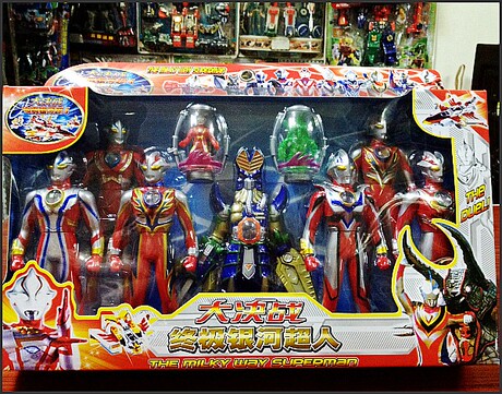 动漫 超人奥特曼 泰罗 迪迦 怪兽 武器剑 可动玩