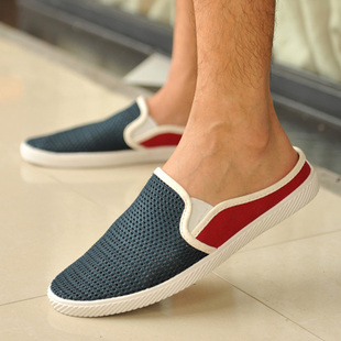  夏季帆布透气潮流时尚板鞋 韩版套脚男鞋子帆船鞋休闲鞋特价