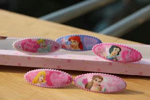  迪斯尼DISNEY专柜正品儿童发饰 公主BB夹/发夹子/韩版头饰/对夹