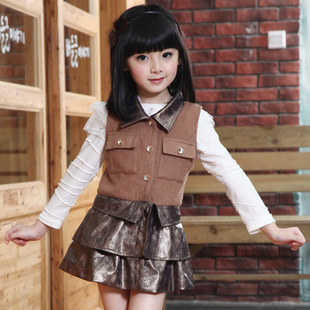 伶俐屋韩国童装<em>女童</em>秋装2012韩版新品中大童
