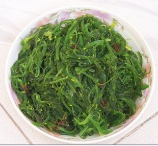  裙带菜 即食海藻 裙带菜 海草 寿司海草 海藻类 熟食美食特色食品