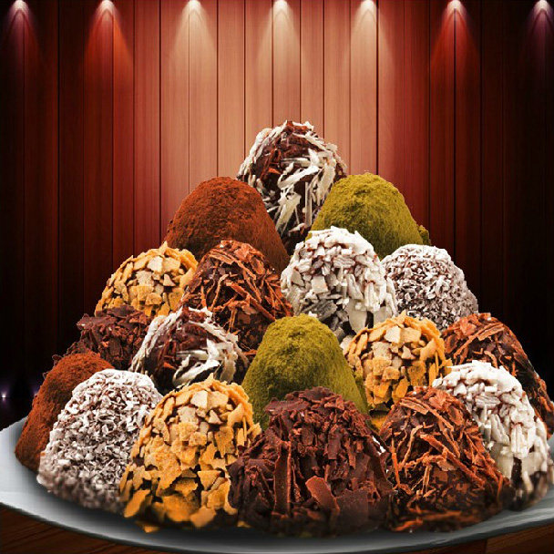 糖客手工松露型巧克力520g 8口味10小袋进口礼品盒装 特价零食品
