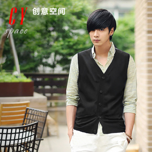 淘宝网2012新款男士<em>马夹针织开衫</em>秋冬 <em>马甲男</em>