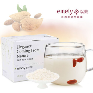  以美 杏仁粉 天然粉粉食品 美白杏仁茶 正品 买3送1 马卡龙必备