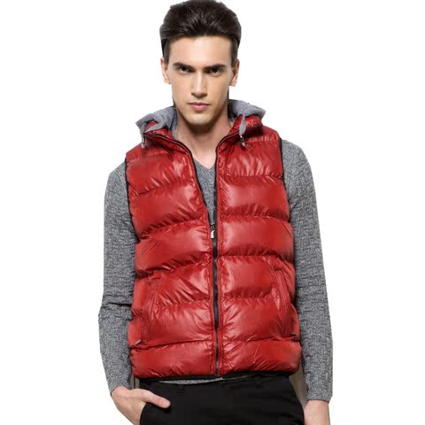 正品运动<em>马甲</em> 非古流男士棉<em>马甲男秋冬装</em>英伦