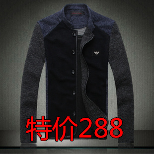  春款EMPORIO ARMANI乔治阿玛尼新款男士韩版薄款男装夹克外套