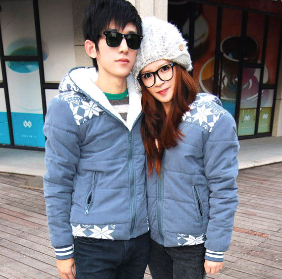 2012情侣<em>冬装</em>外套<em>加厚</em>大码男<em>女</em>装<em>韩版冬季</em>情
