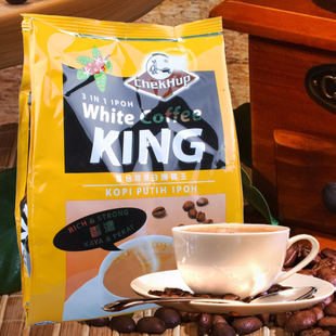  马来西亚怡宝 泽合白咖啡王king 马版 chekhup香浓型600g