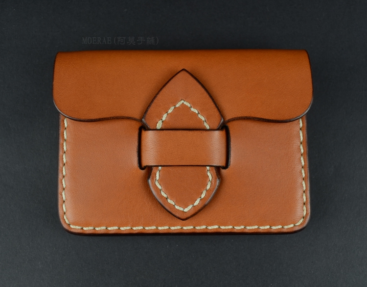 MOERAE Hand-sewn Retro Credit card pack work clothes Purse Ami khakiin the Leather/Lady bags/Men's bag, Card package category - from Buy2taobao.com to provide professional Taobao agent buy service