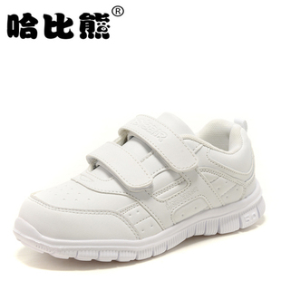  新款儿童运动鞋子白色男童女童旅游鞋学生白球鞋跑步鞋板鞋潮