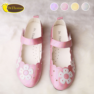 童鞋 女童凉鞋 公主鞋 韩版 潮 亮双色羊纹PU 新款镂空儿童凉鞋