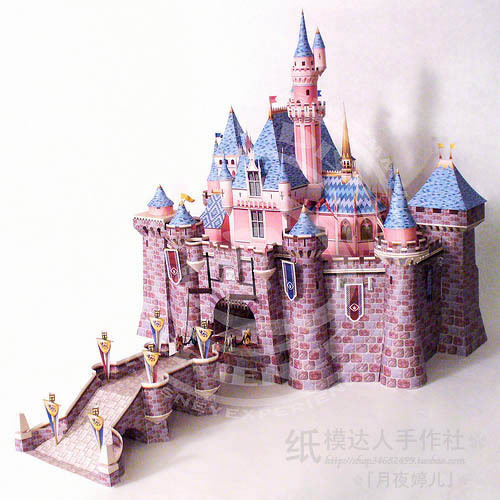 3D纸模型 迪士尼建筑 睡美人城堡(修订版)拼装玩具礼物 满68包邮在类目 模玩/动漫/周边/cos/桌游, 纸模/纸质模型, 其他类型纸模中 - 来自Buy2taobao.com提供专业的淘宝代购服务