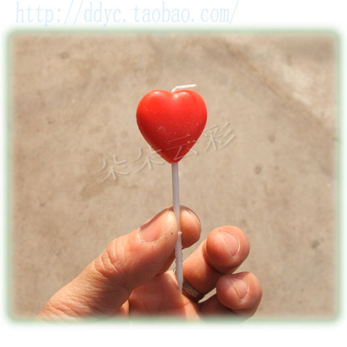 box-packed Red candle Love Candle lovely Mini candle heart-shaped Jiading originality birthday Cakein the Festive supplies/Gift , Candle category - from Buy2taobao.com to provide professional Taobao agent buy service
