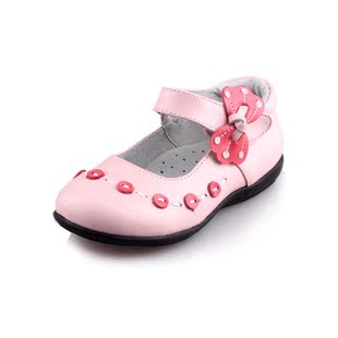  辉飞童鞋 儿童皮鞋 公主鞋 韩版真牛皮 春款女童单鞋26-30码