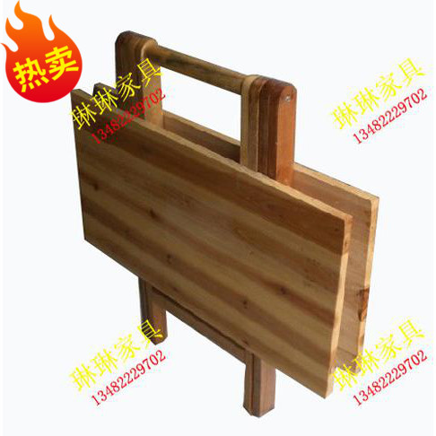 Wood folding table Fir table Simplicity Portable Folding table Computer desk Convenient tables Benefits Best Sellersin the Residential furniture , Tables , Folding table category - from Buy2taobao.com to provide professional Taobao agent buy service