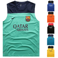 13-14巴萨长袖球衣巴塞罗那足球服套装梅西1