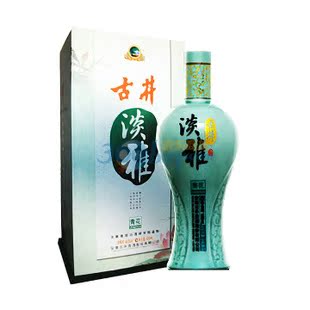 名酒古井贡酒青花淡雅白酒450ml浓香型白酒 名酒古井贡酒青花淡雅白酒450ml浓香型白酒
