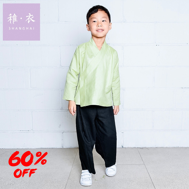 Clearance will not be returned Natural Good Material Fan er Original children Chinese style Hanfuin the Children/Baby/Family fitted , Shirt category - from Buy2taobao.com to provide professional Taobao agent buy service