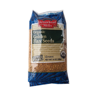  特价!美国原装进口Arrowheadmills有机黄金亚麻籽396G食品营养