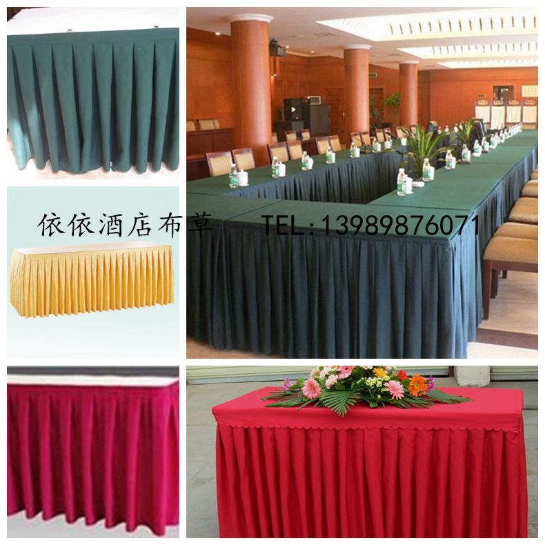 hotel Meeting tablecloth Table skirts Long table apron Exhibition tablecloth Sign tableclothin the Home Fabric , Table cloth , Table flag category - from Buy2taobao.com to provide professional Taobao agent buy service