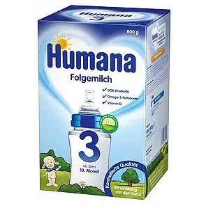德国直邮原装进口Humana瑚玛娜3段益生元奶